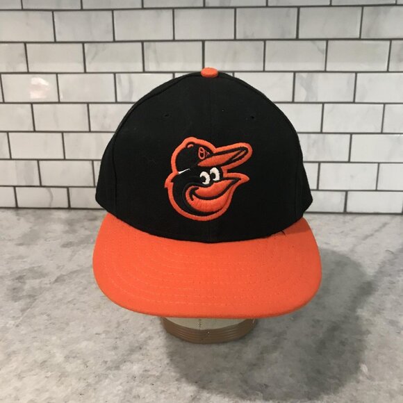 Baltimore Orioles Hat Cap Fitted Mens 7 5/8 Black MLB Baseball 59FIFTY New Era - Picture 1 of 8